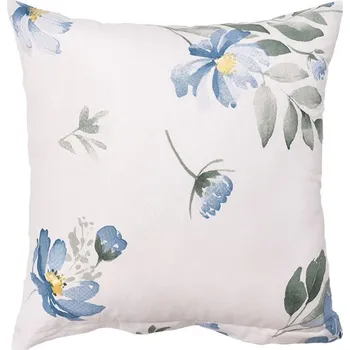 Bavlněný povlak na polštář 50x70 KOMFORT Sasanka modrá