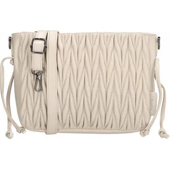 Kabelka Dámská crossbody kabelka Charm London West End - béžová - 25x20 cm