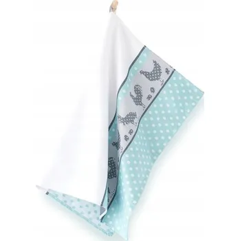 Utěrka Utěrka 50x70 cm tyrkysová 100% bavlna