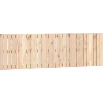 Nástěnné čelo postele 185 x 3 x 60 cm masivní borové dřevo