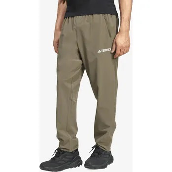 Pánské kalhoty Turistické kalhoty adidas TERREX Multi Essentials Pants - olive strata/olive strata