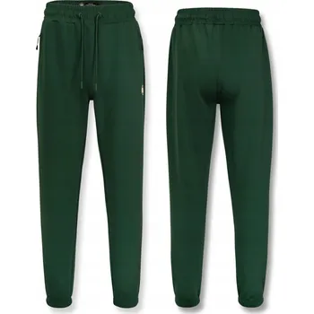 Podprsenka Pitbull pánské tepláky Oldschool SMALL LOGO zelené, velikost XXL