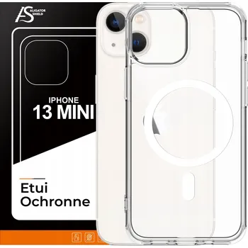 Pouzdro na mobilní telefon Zadní Kryt AligatorShield pro Apple iPhone 13 mini bezbarvý