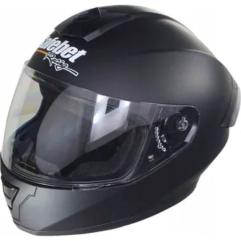 Helma na motorku PŘILBA SAFEBET HF-126S MATNÁ ČERNÁ XXL (BEZ HOMOLOGACE ECE)