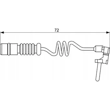 Brzdová hadice BOSCH 1 987 473 057