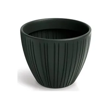 Květináč FERO ROUND 40 cm - barva: tmavě šedá