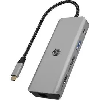 Notebook Icy Box IB-DK4012-CPD stříbrná (61058)