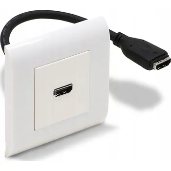 Elektrická zásuvka Zásuvka s kabelem WAYTEX bílá