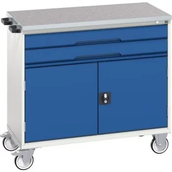 Skříňka 2zásuvková na kolečkách, Ocel, výška: 980mm x 1.05m, délka: 600mm Bott