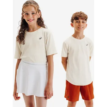 Pánské tričko KUIKMA Dětské tenisové tričko TTS Light 10 LET BÉŽOVÁ|BÍLÁ