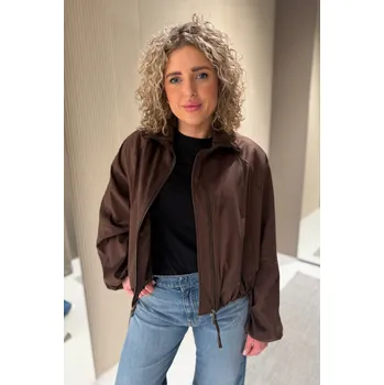 Dámský kabát Dámská bunda BEAUMONT ERIS BM03710261 hnědá Velikost: 38