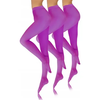 Dámské oblečení Sesto Senso Dámské Punčocháče 3 kusy 40 DEN, vel. XL, Azalea