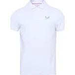 Pánské polo triko CASTORE ESSENTIAL SS POLO L Bílá, Stříbrná