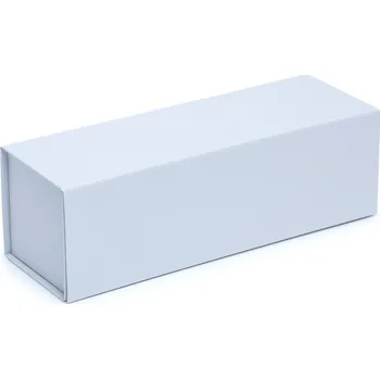 Dárková krabička Krabička na víno bílá 325x110x105 mm, ozdobná dárková krabička
