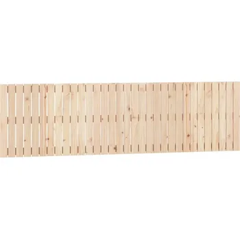 Čelo postele, 204x3x60 cm, masivní borovicové dřevo