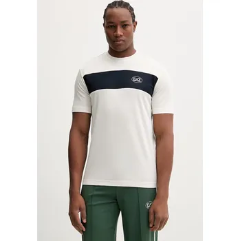 Pánské tričko Tričko EA7 Emporio Armani AF13862.7M001547 béžová 01X, vel. XXL