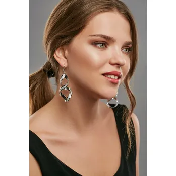 Náušnice Originální superlehké Náušnice kroužky stříbrné