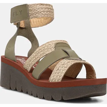 Dámské sandále Sandály Fly London YORY430FLY P145430000 zelená 91X, EUR 42