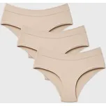 3PACK Hipster kalhotky Flexi bezešvé