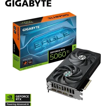 GIGABYTE VGA NVIDIA GeForce RTX 5060 Ti EAGLE OC 8G, 8G GDDR7, 3xDP, 1xHDMI