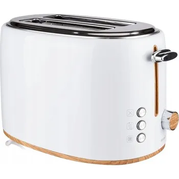 Topinkovač SILVERCREST STH 900 A1 Stylový toustovač topinkovač bílý 980W ŠVÝCARSKÁ ZÁSTRČKA.