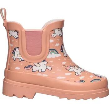 Dívčí holínky Dětské holínky AQUOS VALA 30 Růžová, Bílá, Mix