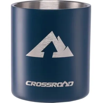 Termohrnek Termohrnek z nerezové oceli Crossroad CARABINER MUG 350 UNI Tmavě modrá, Bílá
