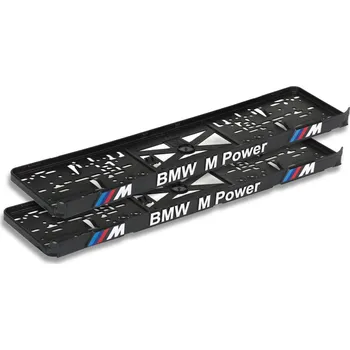 Držák SPZ 3D Podložka pod SPZ BMW M POWER (2ks)