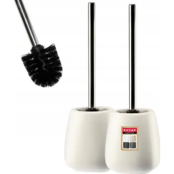 WC štětka KADAX WC štětka s keramickým držákem BÍLÁ 2ks