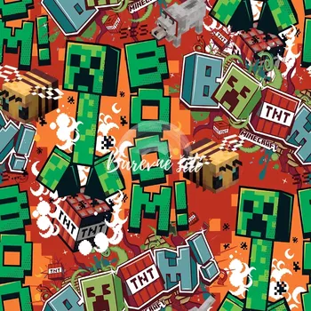 Úplet, Červenozelený výbuch (E) (Top kvalitní úplet Bella digitisk)