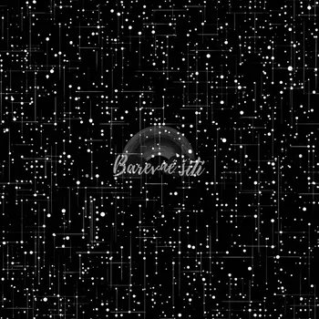 Úplet, Bílé tečky na černé (E) (Top kvalitní úplet Bella digitisk)