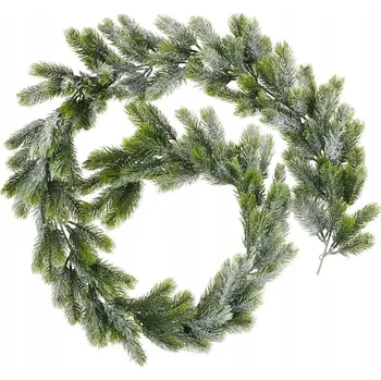 Vánoční dekorace Vánoční girlanda zasněžená 190 cm VILLA ITALIA