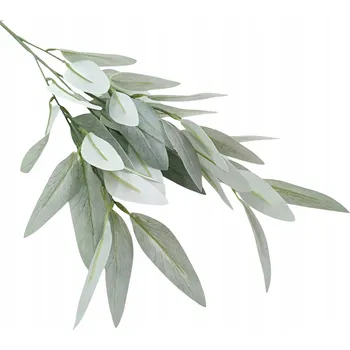 umělá květina Umělá dekorační kompozice větvička eukalyptu KVALITA XXL 80 cm