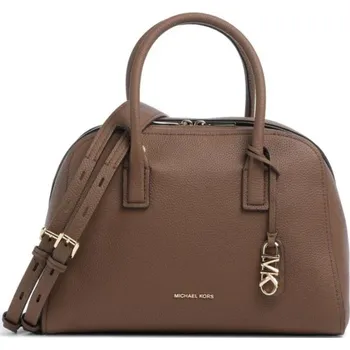 Kabelka Michael Kors Ashton medium kožená kabelka hnědá