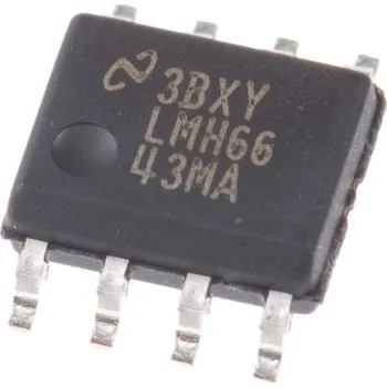 Integrovaný obvod Ne Texas Instruments Operační zesilovač 57 MHz 12.8 V, SOIC, počet kolíků: 8 kolíkový