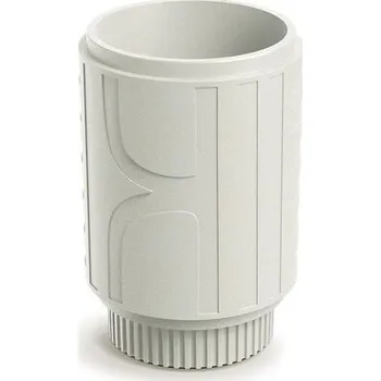 Květináč FOLKA ROUND MIDL 40 cm- barva: písková