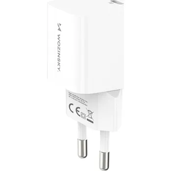 SÍŤOVÁ NABÍJEČKA PD USB-C 20W BÍLÁ