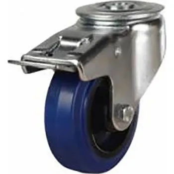 Pojezdové kolečko Kolečko Brzděné otočné 150kg Pryž RS PRO