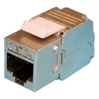 Konektor Roline Konektor RJ45, řada: RJ45 Keystone Jacks Vnitřní, počet cest: 1, Rovný, Montáž na propojovací panel Stíněné,