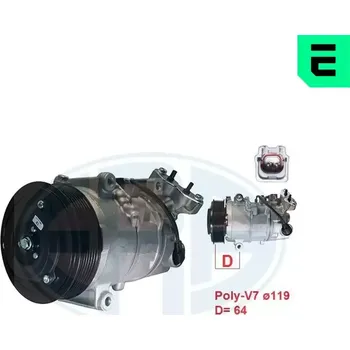Kompresor klimatizace ERA Kompresor klimatizace ERA 670135 + DOPRAVA ZDARMA!