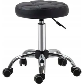 Barová židle Barová Židle Homcom černá 86 cm plastová