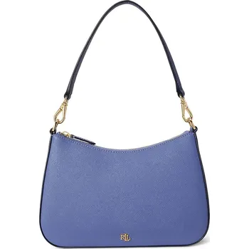 Kabelka Kožená kabelka Lauren Ralph Lauren 431883768 modrá 95X, vel. ONE SIZE