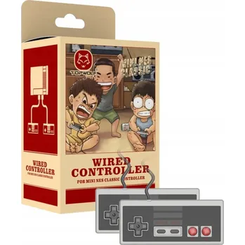 Herní ovladač Ovladač pro Nintendo NES Classic Edition Mini 2 kusy 3m