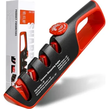 DIAMANTOVÁ BROUSEK NA NOŽE KUCHYŇSKÉ NŮŽKY 3V1 BROUSEK NA NOŽE ČTYŘFÁZOVÝ