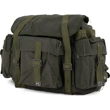 turistický batoh Batoh TURECKÝ plátěný ZELENÝ