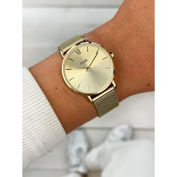 Hodinky Cluse Hodinky Minuit CW10208 Zlatá 00