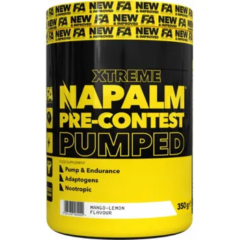 Sport FITNESS AUTHORITY FA Nutrition NAPALM Pre-Contest PUMPED - 350 g Příchuť: Grape