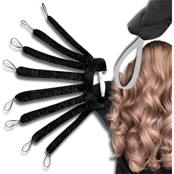 Čelenka Čelenka na natáčení vlasů Chobotnice, černá, saténový materiál, 50 cm