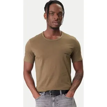 Pánské tričko HUGO Souprava triček Rn Triplet P 50532811 Černá Regular Fit L