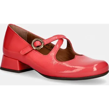 Dámské lodičky Kožené lodičky Fly London CADS460FLY P145460001 oranžová 22X, EUR 41